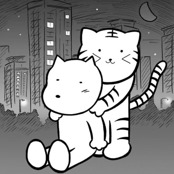 야옹이와 흰둥이